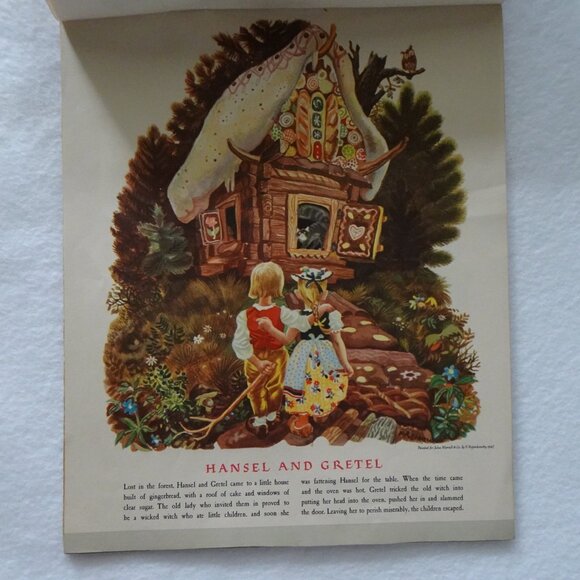 12 Fairy Tale Scenes Morrell 1948 Calendar Feodor Rojankovsky Set of Prints - Picture 6 of 14